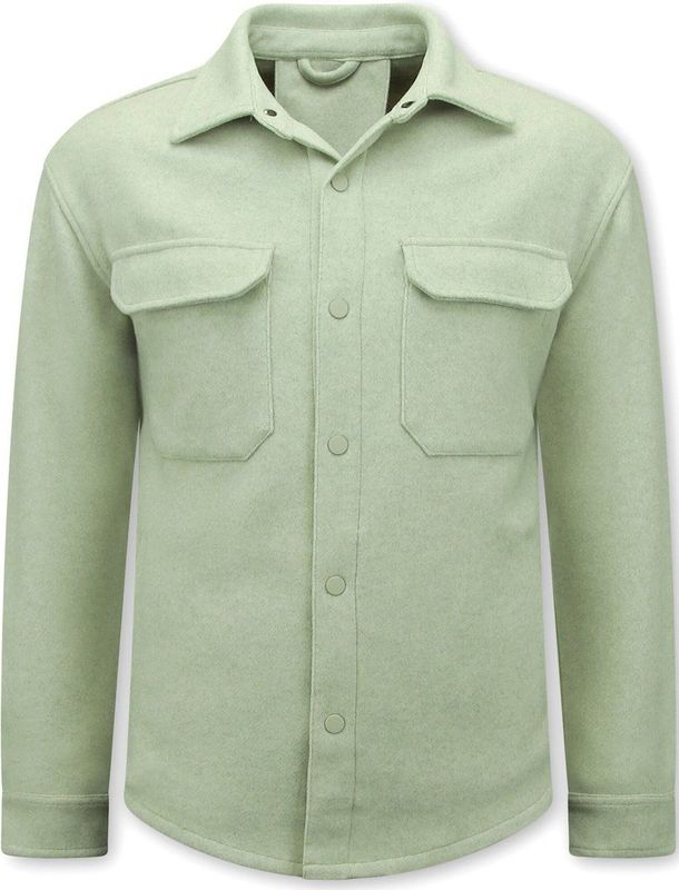 Local Fanatic - Overshirt - Beige - 501 - Heren met Zakken