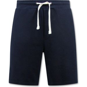 Enos - Korte Joggingbroek - Donker Blauw - Sweat Shorts Heren