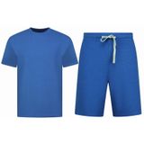 Zomerset Heren - Ribbed Oversized - Two Piece Setje - Twinset - Co ord Set - 918 - Groen - Maat: XXL