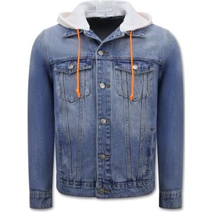 Local Fanatic - RJ-966 - Spijkerjack - Blauw - 100% Katoen