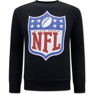 Local Fanatic - NFL Heren Trui - Zwart - Lange Mouw - LF-2523