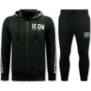 Top-Star - ICON - Trainingspak - Zwart - 100% Polyester
