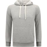 Hoodie Heren - Effen Classic Hoodie - Grijs