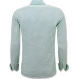 Linnen Overhemd - Licht Blauw - Regular Fit - Casual