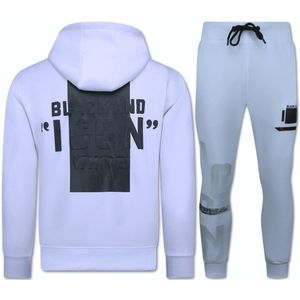 ICON Joggingpak - Wit - 20% Katoen 80% Polyester - Lange Mouw