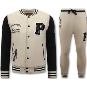 Top-Star - 2820 - Trainingspak - Beige - Heren