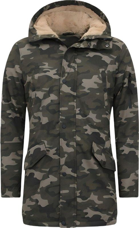 Winter Parka Heren - 7065 - Camouflage