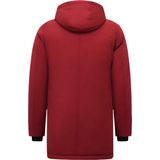 Lange Jas Heren - Winterjassen Heren Parka - 7103 - Rode Jas