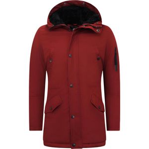 Enos - Parka Heren Winter - Rood - Model 7065