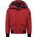 Enos - Gewatteerde Korte Jas - Rood - Heren - Model 7015