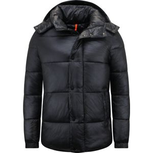 Puffer - Winterjas - Heren - Zwart - Materiaal Polyester