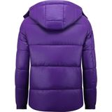 Local Fanatic - 8055 - Puffer Jas - Paars - Gewatteerde Jassen Heren