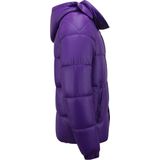 Local Fanatic - 8055 - Puffer Jas - Paars - Gewatteerde Jassen Heren