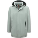 Enos - Waterdichte Winterjas - Wit - 8766 - Met Capuchon