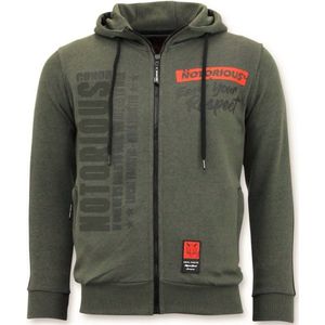 Exclusieve Trainingsvest Heren - Conor Notorious Hoodie- Groen