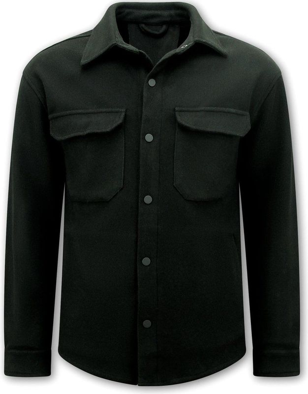 Urban Classics - Long Corduroy Blouse - Zwart