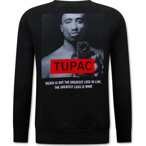 Top-Star - Tupac - Sweater - Zwart