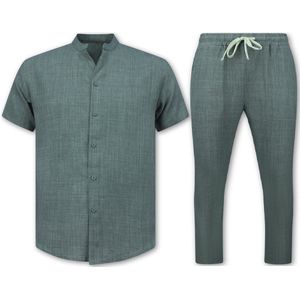 Enos Linnen zomerset linnen twinset