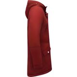 Enos - Parka - Rood - Katoen en Polyester - Slim Fit Model