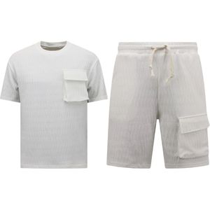 Top-Star - Ribbed Oversized Zomerset - Bruin - Set