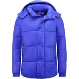 Enos - 8055 - Puffer Jacket - Donker Blauw - Waterdicht - Winterjassen