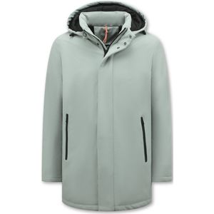 Winterjas - Waterdicht - Parka - Wit - 100% Polyester