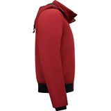 Gewatteerde Winterjas - Rood - 65% Katoen 35% Polyester