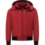 Gewatteerde Winterjas - Rood - 65% Katoen 35% Polyester