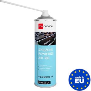 500ML Perslucht Spuitbus - Compressed Air Duster - Krachtige Reiniging voor Computer & Elektronica - EU-Made