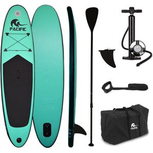 Pacific Ocean Sup Board - Special Edition - Opblaasbaar Paddle Board - Complete set - Max. 80KG - 285 x 71 x 10cm -