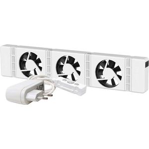 Radiator Ventilator – Duurzaam – Universeel –Geschikt voor standaard, smalle en enkelplaats radiatoren - Magnetisch – Bespaar op energiekosten