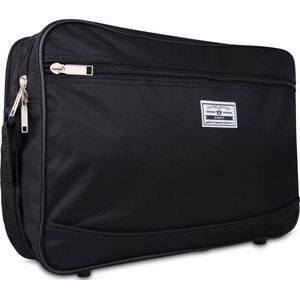 KLM Handbagage Tas 40 x 30 x 15 cm - Met Smart-Sleeve Voor Op Een Koffer - Ook Geschikt voor Air France / Turkish Airlines / British Airways / Finnair / SAS / TAP 40x30x15 cm - Maximaal te gebruiken tot 40 x 30 x 20 cm