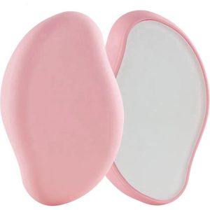 Crystal Hair Removal - Crystal Hair Eraser - KristalPad- Bleame - Scrubi - Crystal Hair Remover - Roze - Haarverwijderaar benen