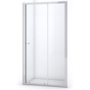 Ruby Allure Douchedeur | 105 cm Chroom Helder glas Schuifdeur