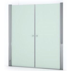 Zircon Comfort Douchedeur | 180 cm Chroom Matglas Pendeldeur