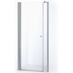 Zircon Comfort Douchedeur | 100 cm Chroom Helder glas Draaideur