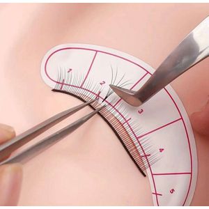 PROFESSIONELE Mannequin Oefenhoofd, oefenen voor Wimperextensions , Make up, Platte achterkant