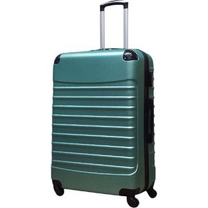 Koffer Vierkant Travelerz ABS - Licht groen XL