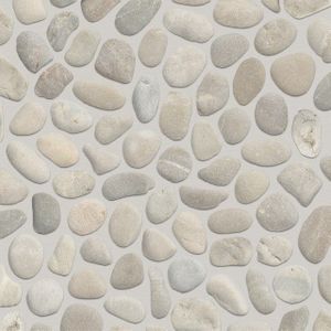 Mozaïek Pebble Tan 30x30cm Natuursteen Beige Mat