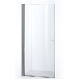Zircon Comfort Douchedeur | 100 cm Chroom Helder glas Draaideur