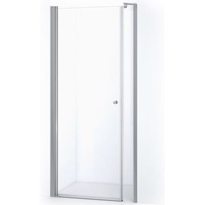 Zircon Comfort Douchedeur | 95 cm Chroom Helder glas Draaideur