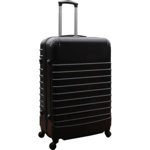 Koffer Vierkant Travelerz ABS - Zwart XL