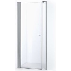 Zircon Comfort Douchedeur | 100 cm Chroom Helder glas Draaideur