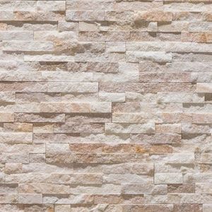 Steenstrips - Brick Ivory - Wandtegels - Beige - Natuursteen - Mat