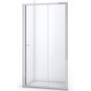 Ruby Allure Douchedeur | 115 cm Chroom Helder glas Schuifdeur