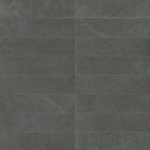 Avanto dark Vloer-/Wandtegel | 7,5x30 cm Zwart Natuursteenlook