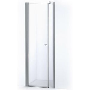 Zircon Comfort Douchedeur | 90 cm Chroom Helder glas Draaideur