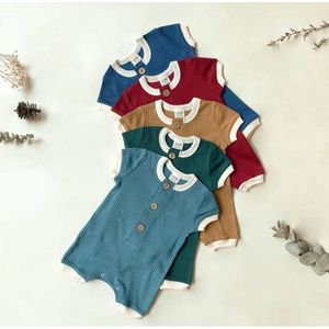 Boxpakje - Playsuit - Duurzaam handgemaakt - Almond bruin - 2 jaar - 48 maanden