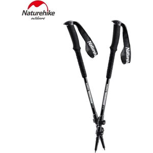 Naturehike® Wandelstok - ST03 7075 Aluminium - Verstelbaar & Opvouwbaar 62 tot 135cm - Wandelstokken trekking pole - Nordic Walking Stokken - 2 stuks Trekkingstokken - Lichtgewicht & Compact - Hiking & Wandelen