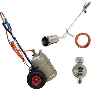 AQUA HEATING Drukregelaar water met manometer en meter, waterdrukregelaar 3/4 inch waterdrukregelaar met zelfreinigende zeeffilter, drukregelventiel, drukregelaar messing